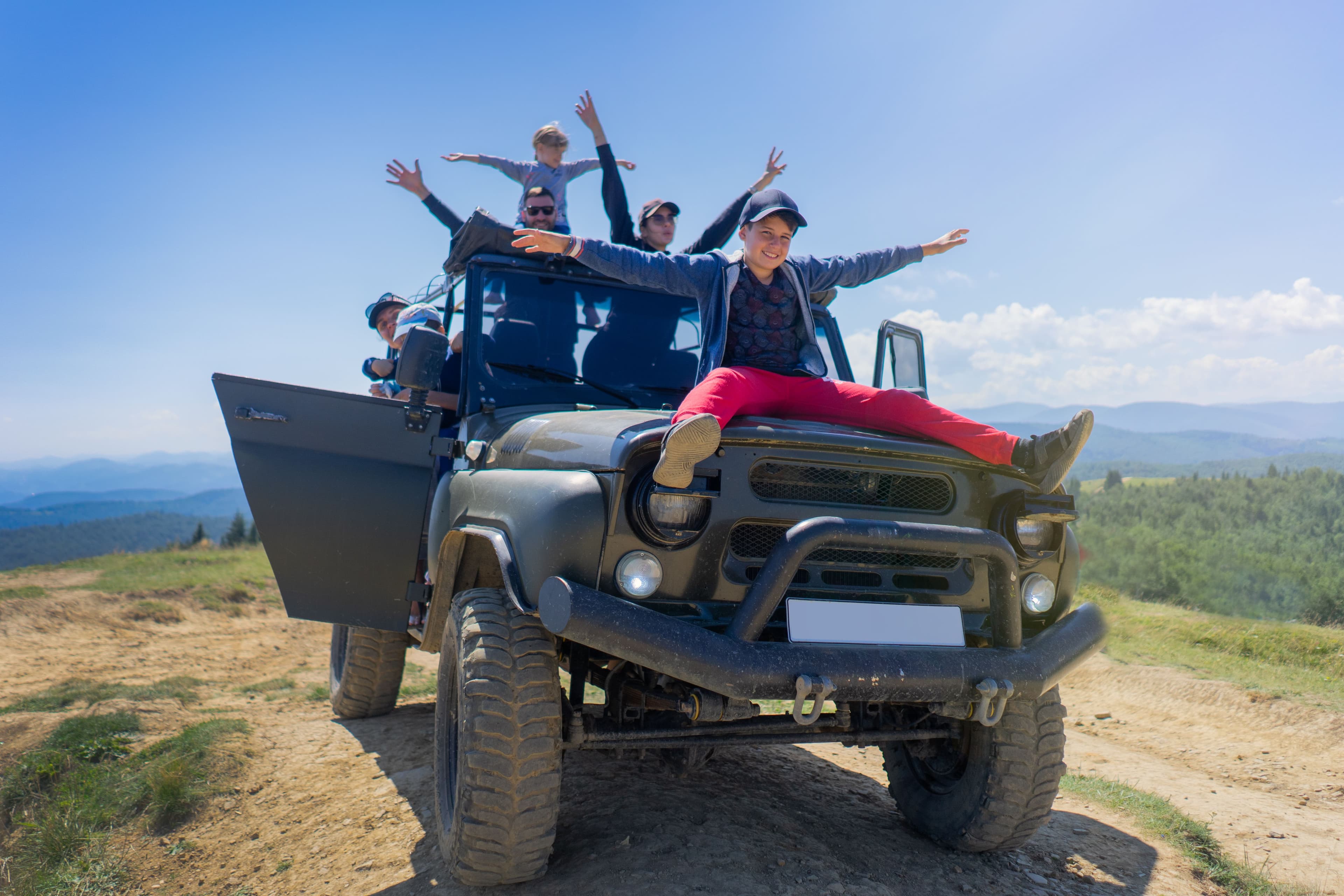 An off-road adventure